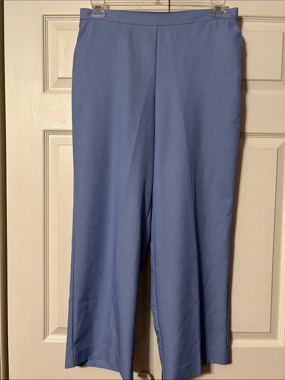 Alfred Dunner sz 14 Light Blue Pants with Elastic Waistband
